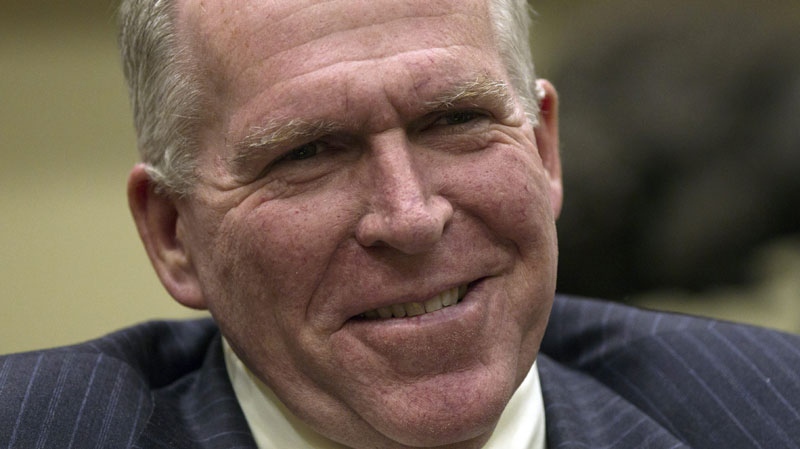 John Brennan, President Obama's chief counterterrorism adviser, speaks with The Associated Press during an interview in the Roosevelt Room at the White House in Washington, Wednesday, Aug. 31, 2011. (AP Photo/J. Scott Applewhite)