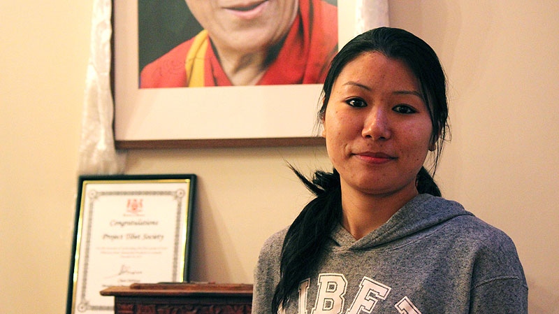 Tibetan refugee Tenzin Zeden in Toronto