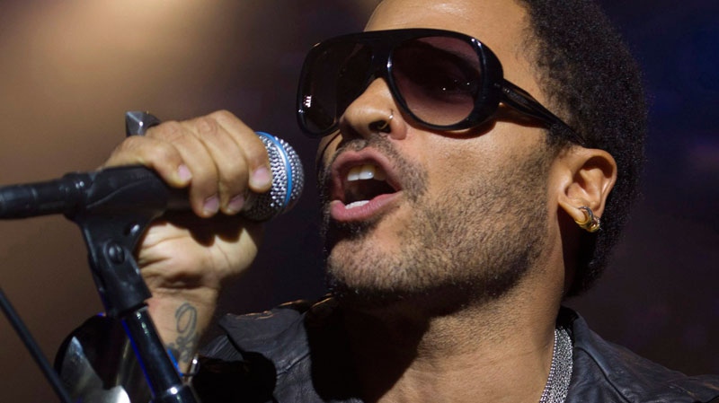Lenny Kravitz performs at a concert in New York, Wednesday, Aug. 31, 2011. (AP / Charles Sykes)