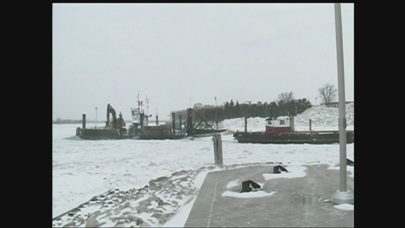 CTV Windsor: Ferry stuck