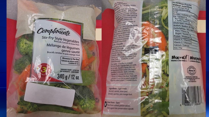 Compliments Stir-Fry Style Vegetables packaging