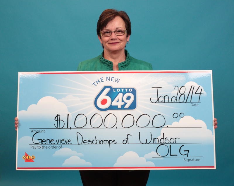Genevieve Deschamps is the winner from the LOTTO 6/49 draw from Jan. 15. (OLG)