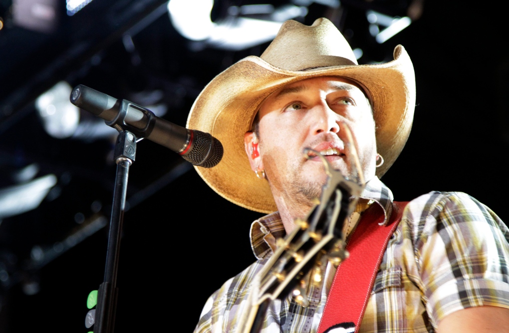 In this July 27, 2011 file photo, country music artist Jason Aldean performs in Paso Robles, Calif. (AP Photo/Michael A. Mariant, file)