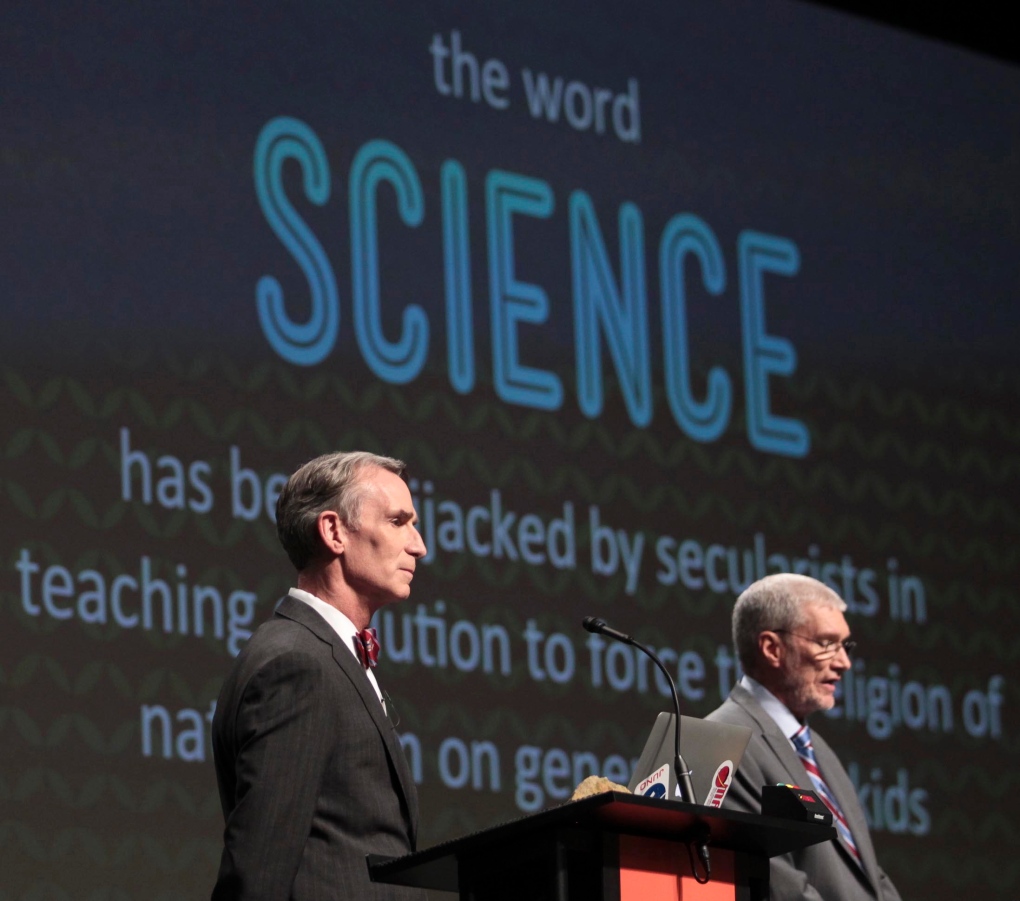 Bill Nye debates Ken Ham science details