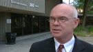 Kitchener lawyer Hal Mattson speaks with CTV News outside the court house in Kitchener, Ont. on Friday, Sept. 9, 2011.