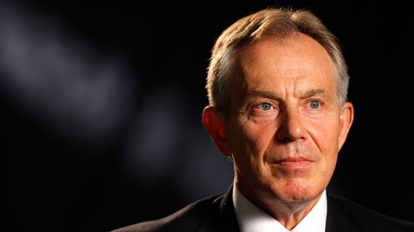 Britain's former Prime Minister Tony Blair is seen during an Associated Press interview at a hotel in London, Friday, Sept. 2, 2011. (AP / Kirsty Wigglesworth)