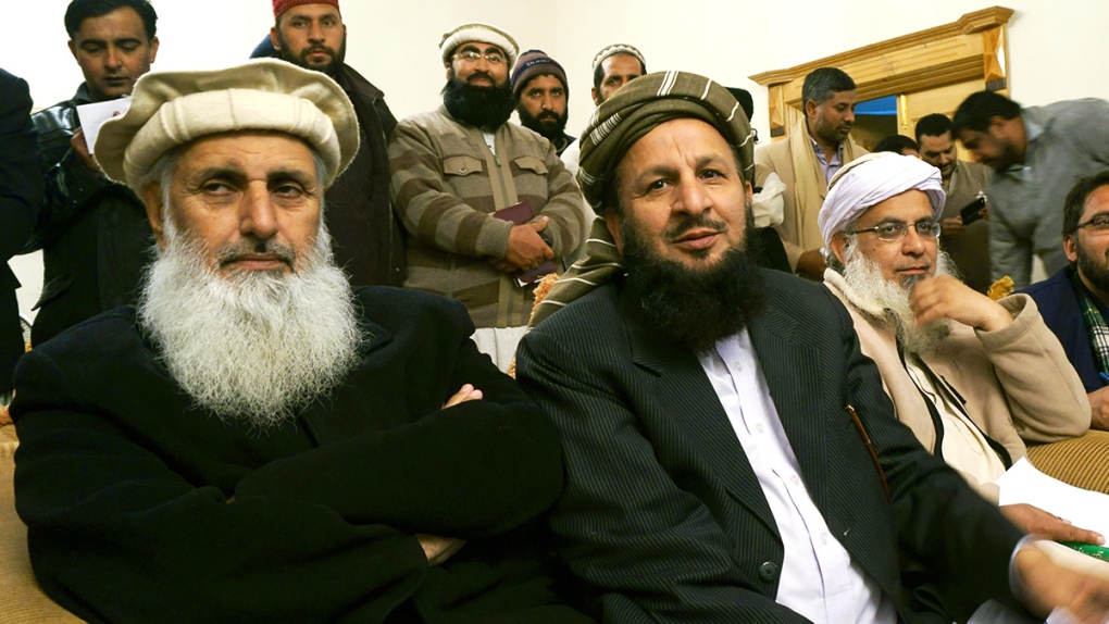 Pro-Taliban representatives in peace talks