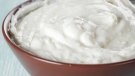 A bowl of yogurt. (Lilyana Vynogradova / Polyvore)