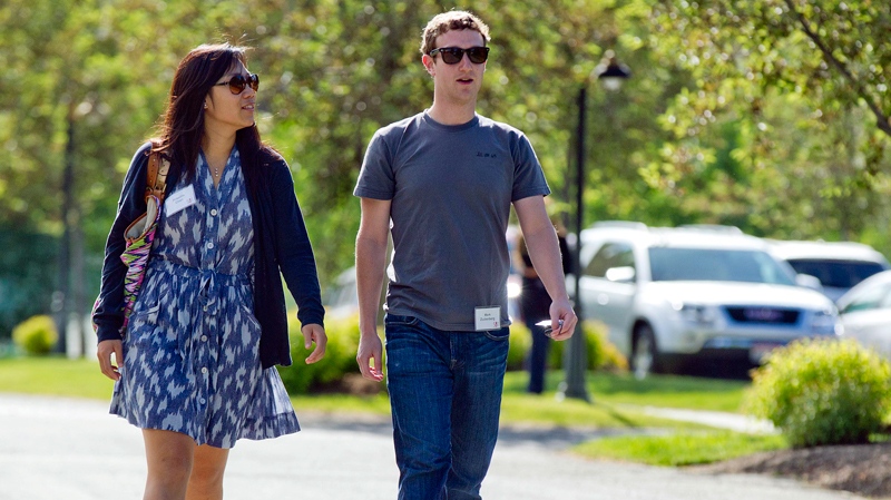 Mark Zuckerberg and Priscilla Chan in 2011