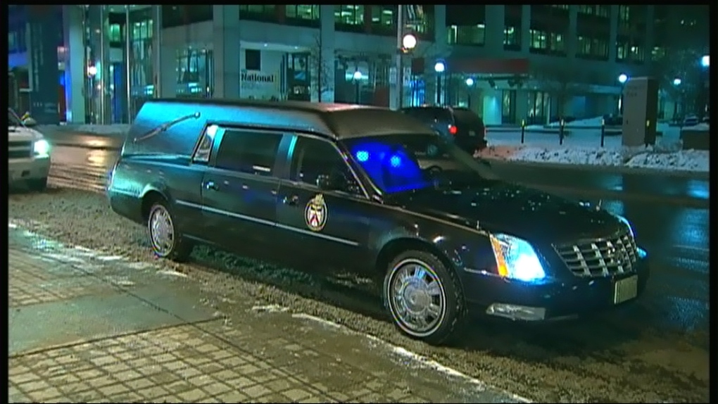 Police use hearse for distracted driving crackdown
