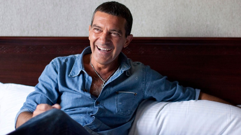 Antonio Banderas is photographed as he promotes the film 'The Skin I Live In' at the Toronto International Film Festival in Toronto on Sunday, Sept. 11, 2011. (Chris Young / THE CANADIAN PRESS)  