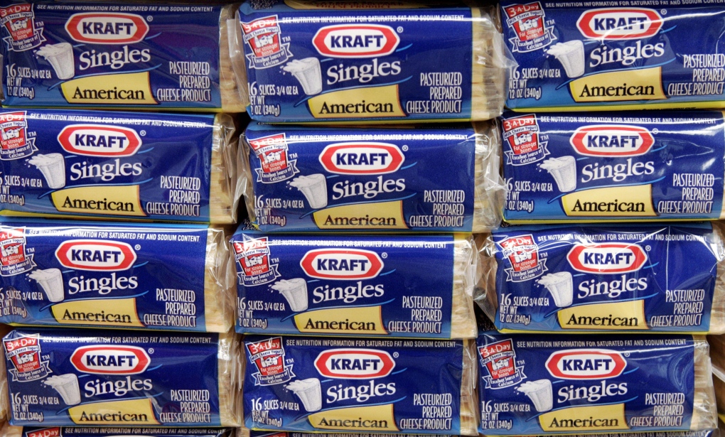 Kraft Singles are displayed in Chicago