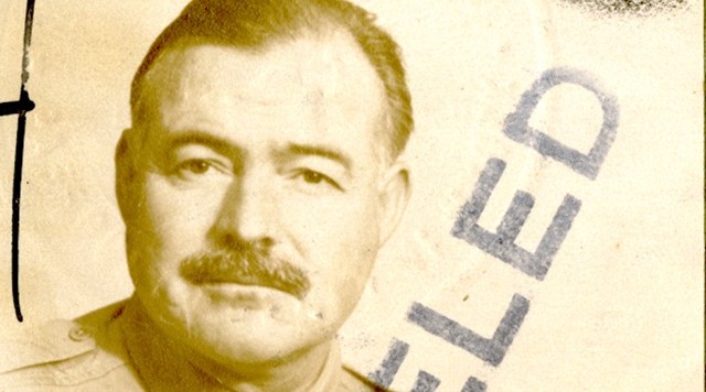 Ernest Hemingway passport