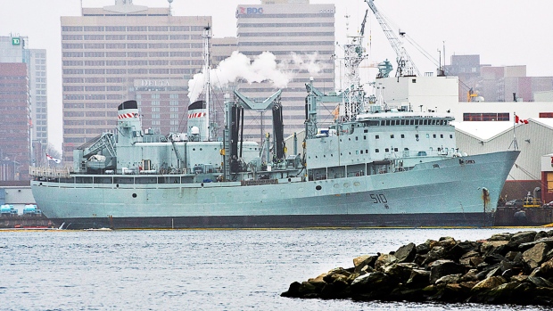 HMCS Preserver, a Royal Canadian Navy supply ship