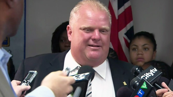 Rob Ford forewarned Torontonians Wednesday afternoon that property taxes could increase by as much as 2.5 per cent next year as the city seeks to address a troublesome budget shortfall.