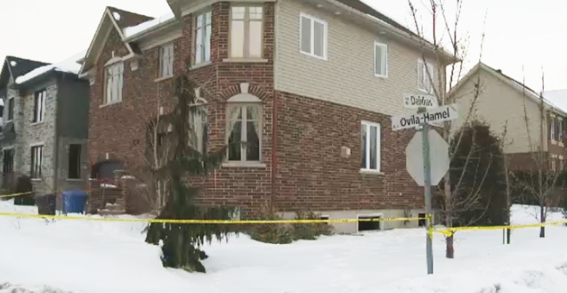 The fatal fire took place at this home Thursday. (CTV Montreal)