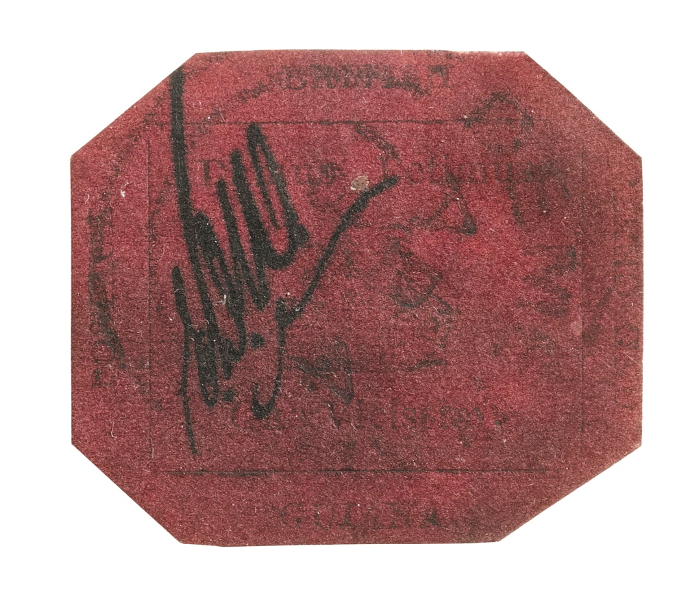 Rare British stamp to be auctioned
