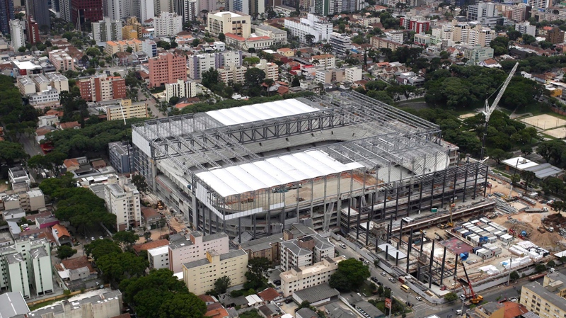 Arena da Baixada stadium in Curitiba, Brazil