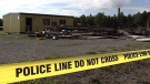 Fire destroys high school portable in Stittsville