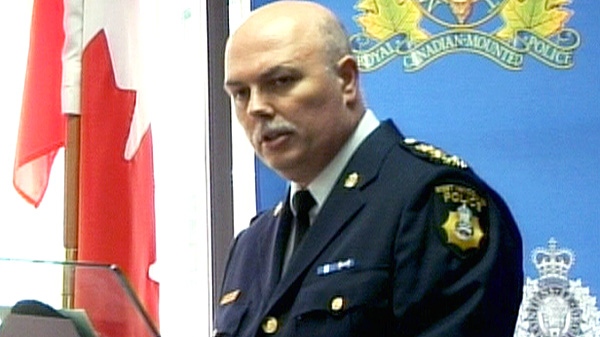 West Vancouver Police Chief Peter Lepine speaks during a press conference on Thursday, Sept. 15, 2011.
