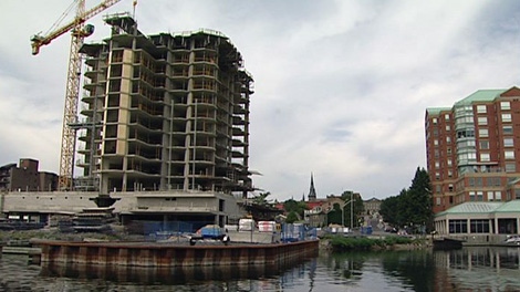 Tall Ships Landing is a new condo development being built near the St. Lawrence River in Brockville.