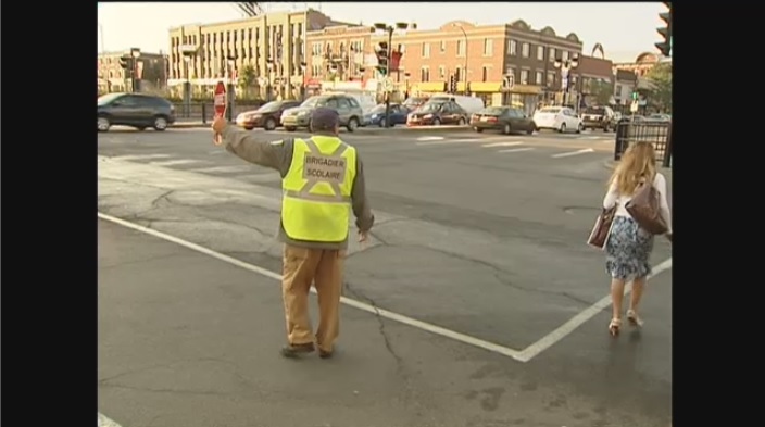 Montreal crossing guard