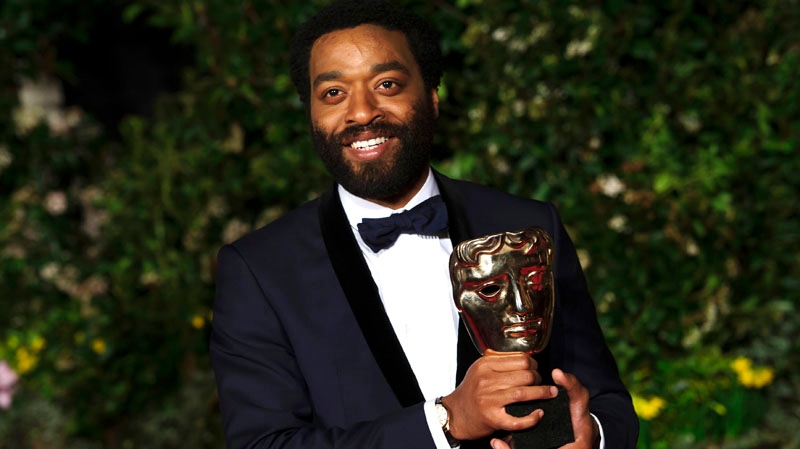 British actor Chiwetel Ejiofor arrives for the Bri