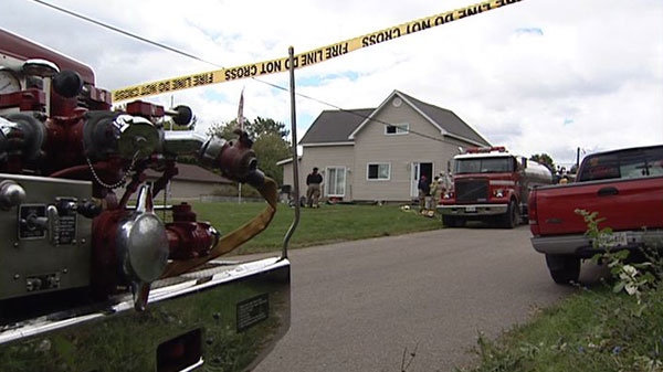 Dave Rancourt, 40, was pronounced dead at his family home after a fire on Friday, Sept. 16, 2011.