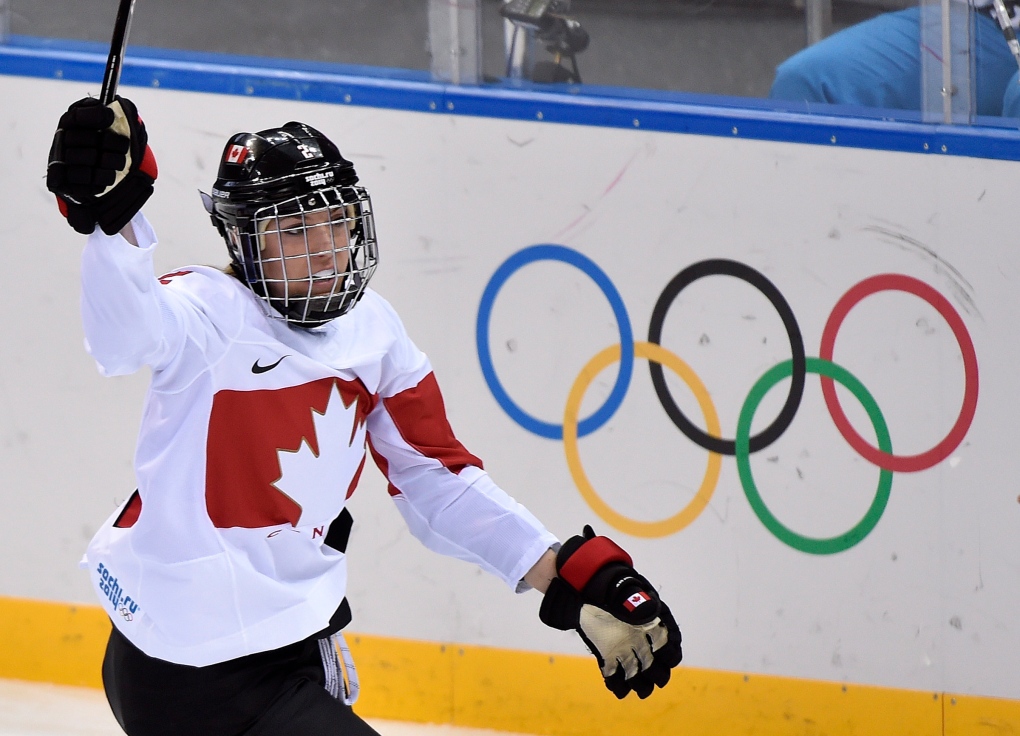 Canada hockey women's going for gold beat Swiss