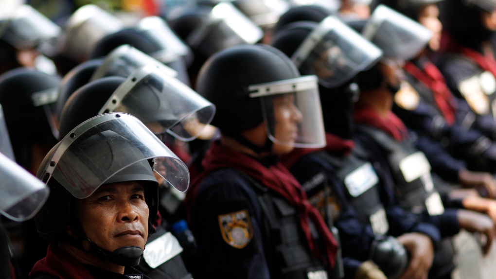 Thailand riot police