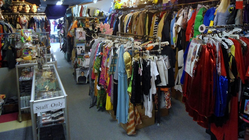 The inside of Toronto-based Candy's Costume Shop is seen in this undated photo. (Candy's Costume Shop)