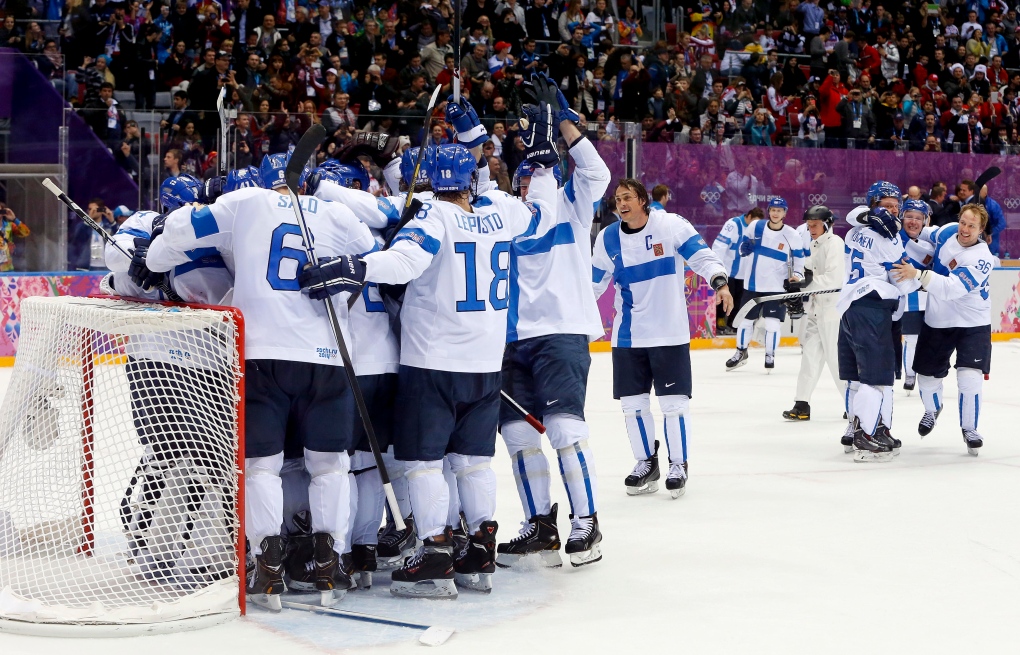 Team Finland wins bronze medal in hockey