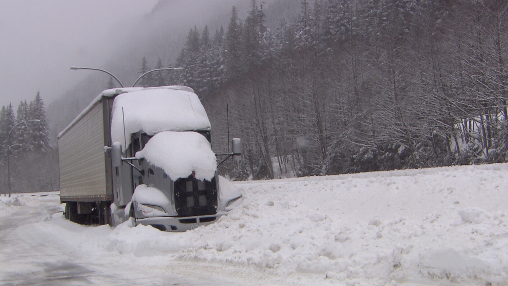 File photo of snow on the Coquihalla Hwy.
