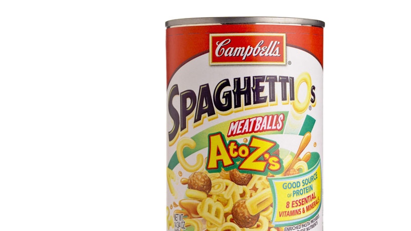  Campbell's SpaghettiOs A to Z with Meatballs