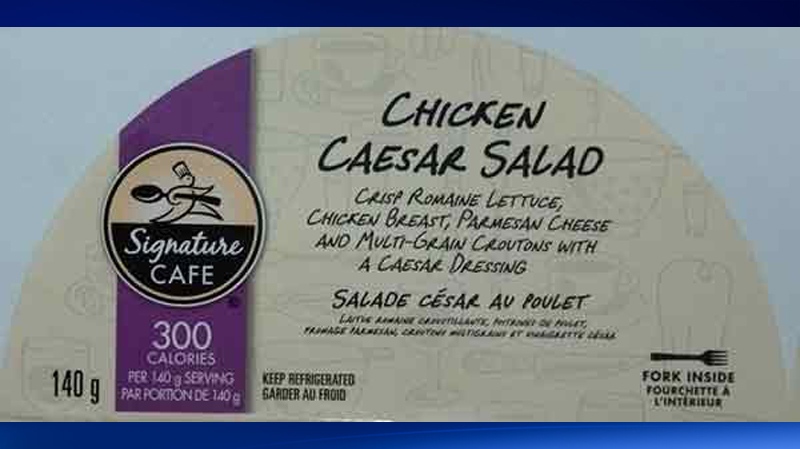 Signature Cafe: Chicken Caesar Salad 140 g (CFIA)