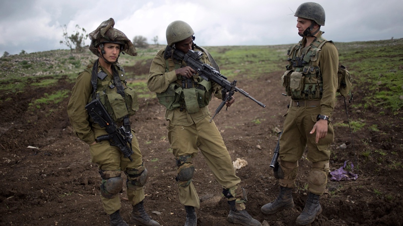 Israeli Golani brigade soldiers