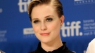 Evan Rachel Wood participates in a news conference for the film 'The Ides of March' during the Toronto International Film Festival on Friday, Sept. 9, 2011 in Toronto. (AP / Evan Agostini)