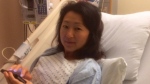 CTV reporter and anchor Mi-Jung Lee was diagnosed with breast cancer in 2013. 