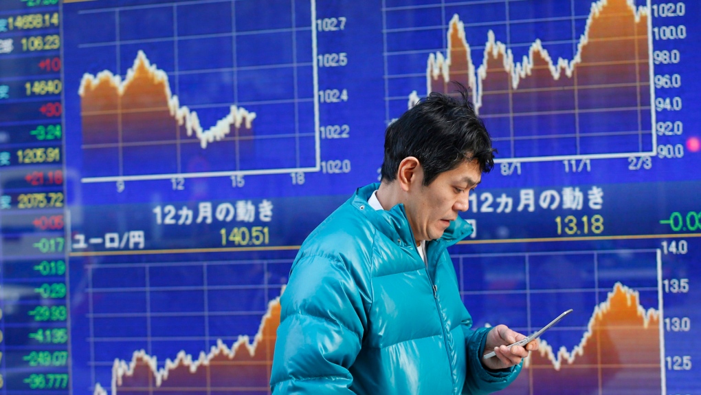 Asian markets down on Japan data