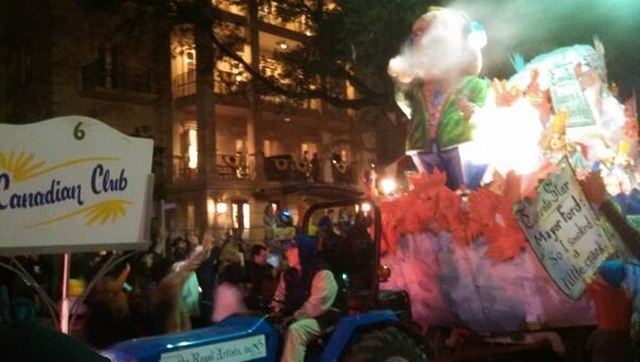 Rob Ford Mardi Gras float