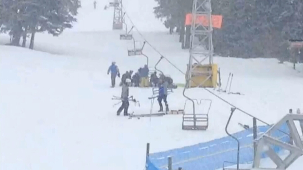 Chairlift incident in B.C.