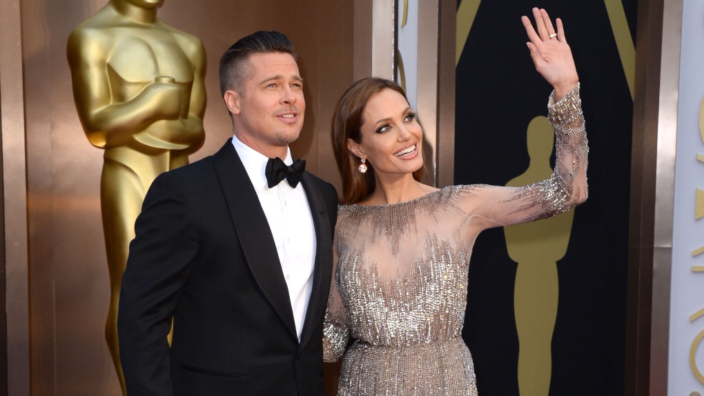 Brad Pitt and Angelina Jolie arrive Oscars