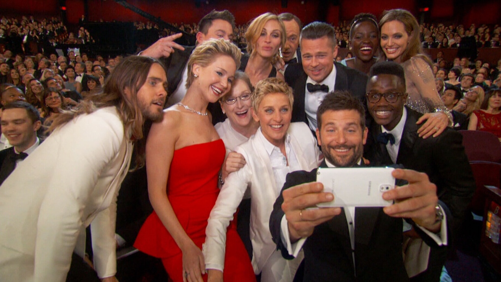 Oscars Selfie 