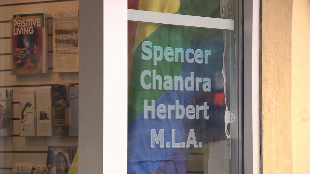 Spencer Chandra Herbert's office