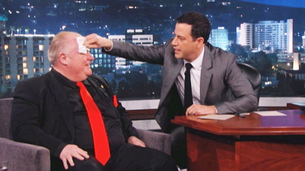 Rob Ford on Jimmy Kimmel Live