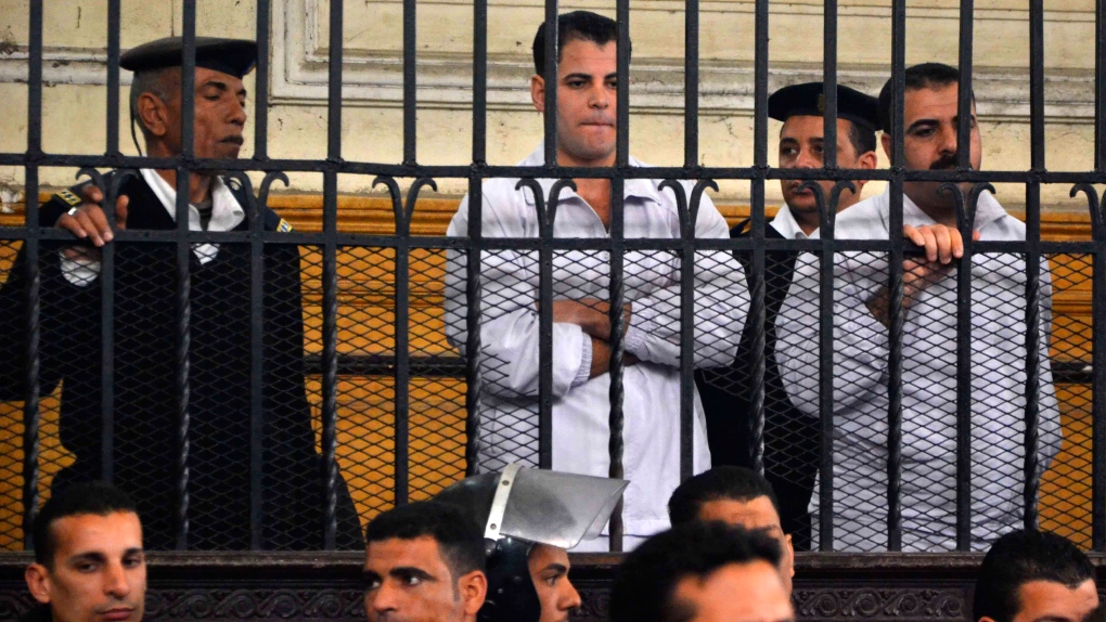 Egyptian policemen get 10 years for beating death