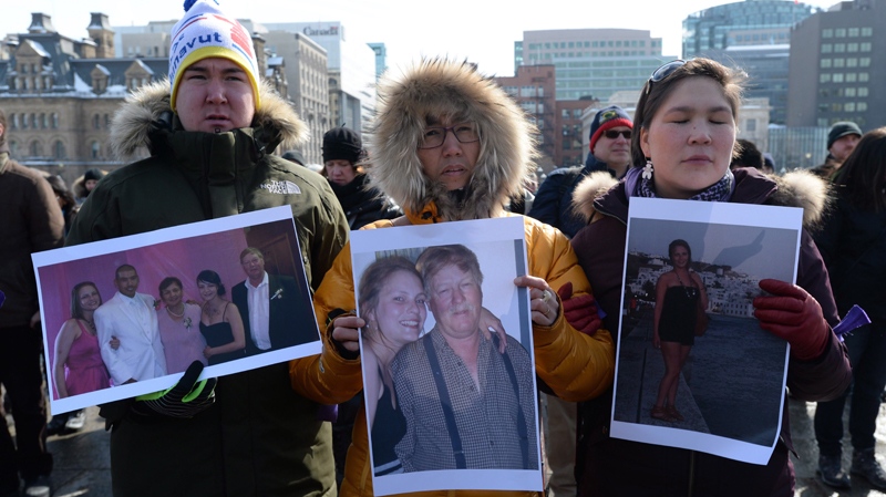 Loretta Saunders vigil in Ottawa