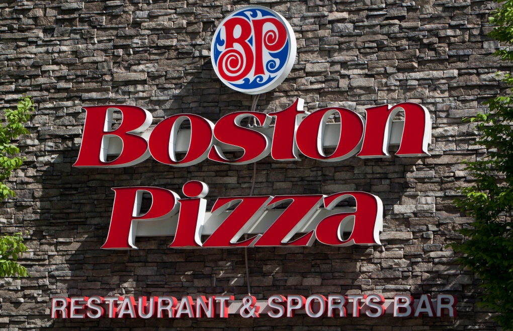 Boston Pizza charged 