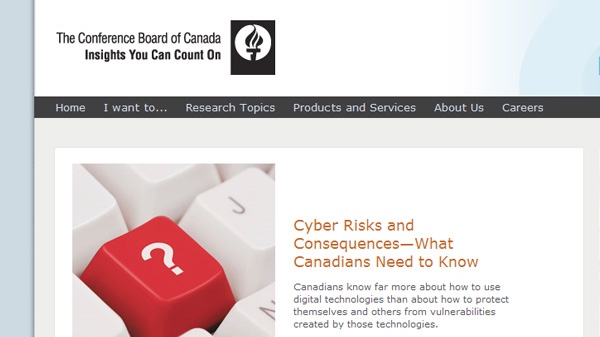 Conference Board of Canada, cyber risks, canada cyber