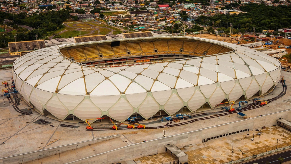 Arena da Amazonia stadium in Manaus